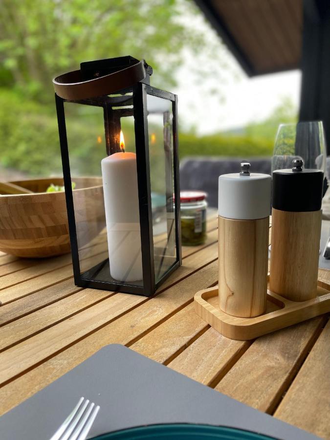 Ferienhaus Kleine Auszeit In Der Natur Mit Kamin, Yogamatten, Schoene Kueche Extertal Buitenkant foto