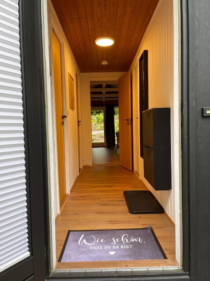 Ferienhaus Kleine Auszeit In Der Natur Mit Kamin, Yogamatten, Schoene Kueche Extertal Buitenkant foto